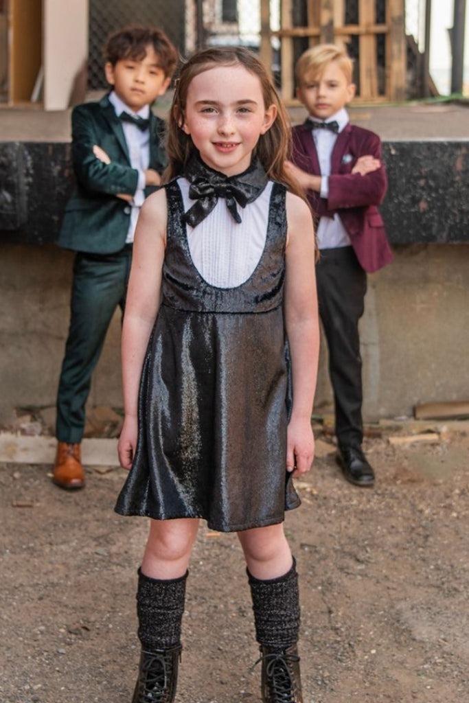Tuxedo Dress