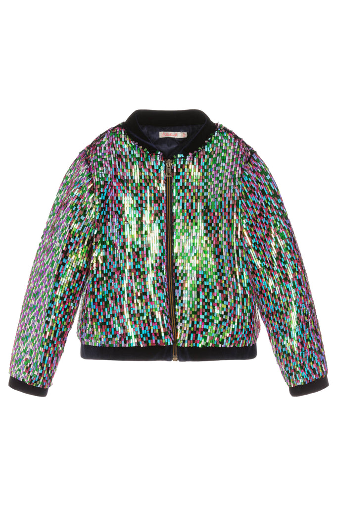 Metallic Sequin Jacket