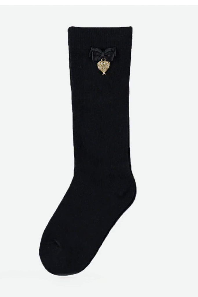 Black Charming Socks