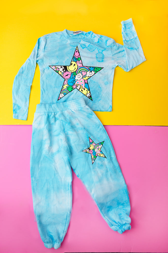 Aqua Star Sweatpants