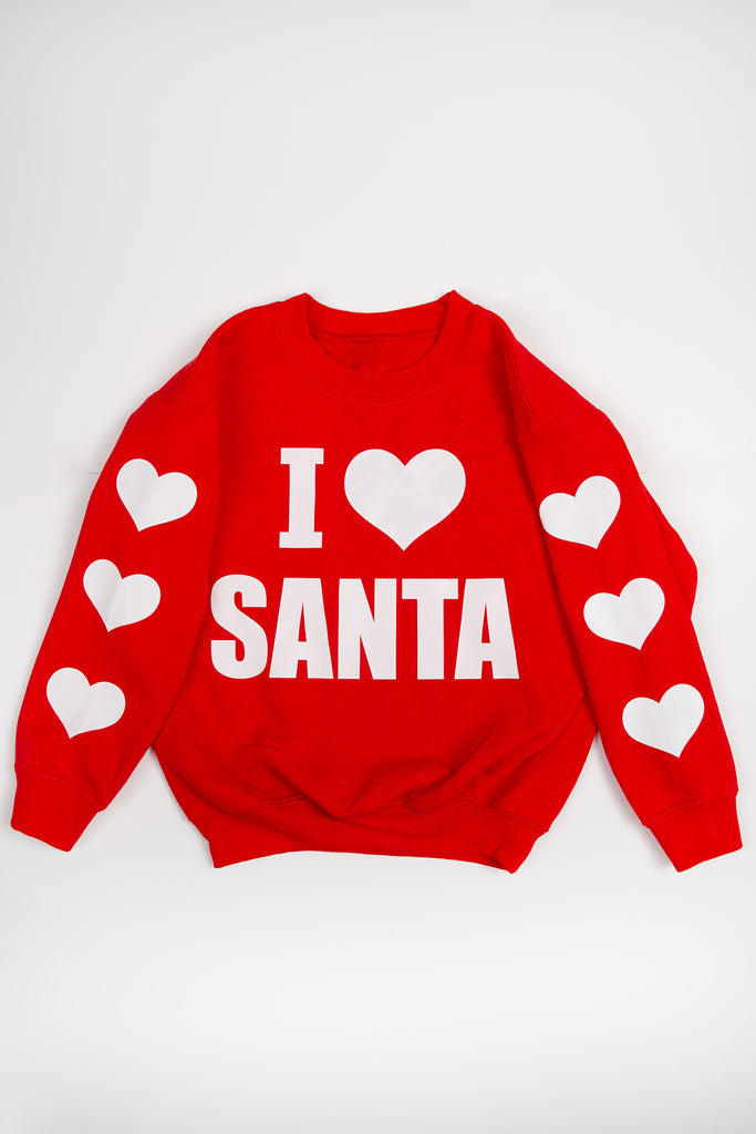 I Love Santa Sweatshirt