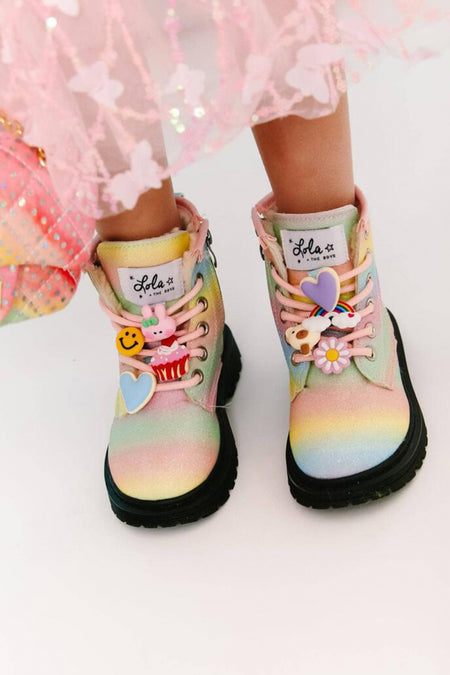 Rainbow Sunflower Sneakers