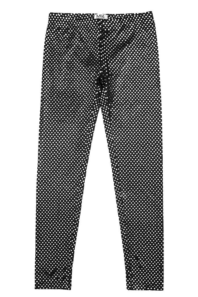 Silver Disco Leggings