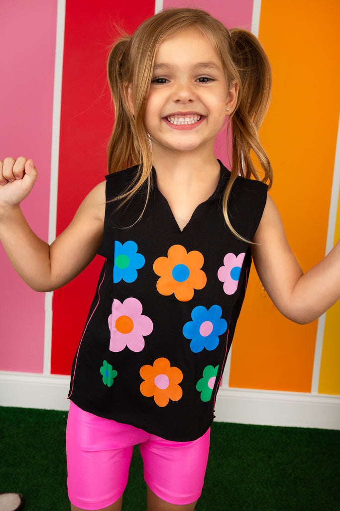 All Over Mod Flower Tank