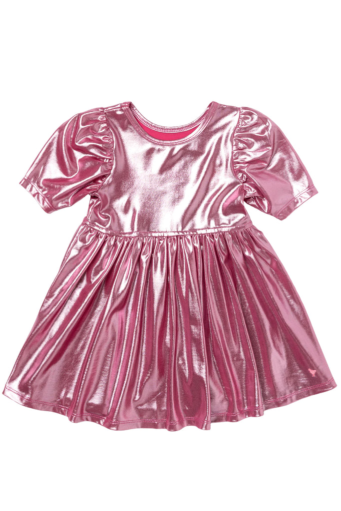 Pinky Lame Dress
