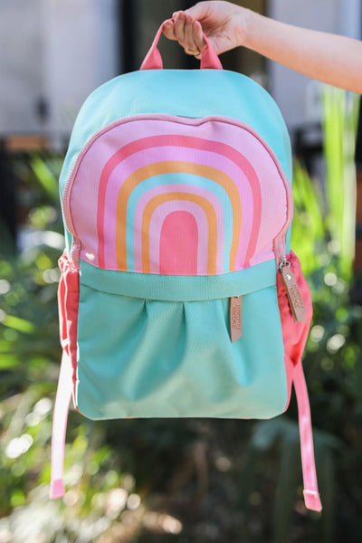 rainbow backpack