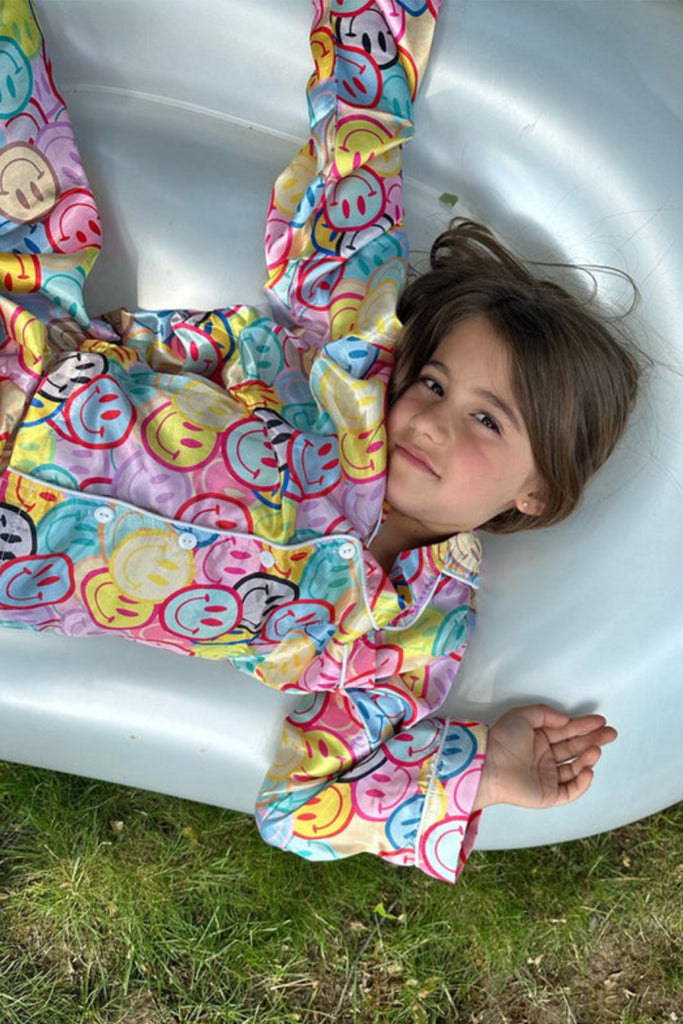 Smiley Pajama Set