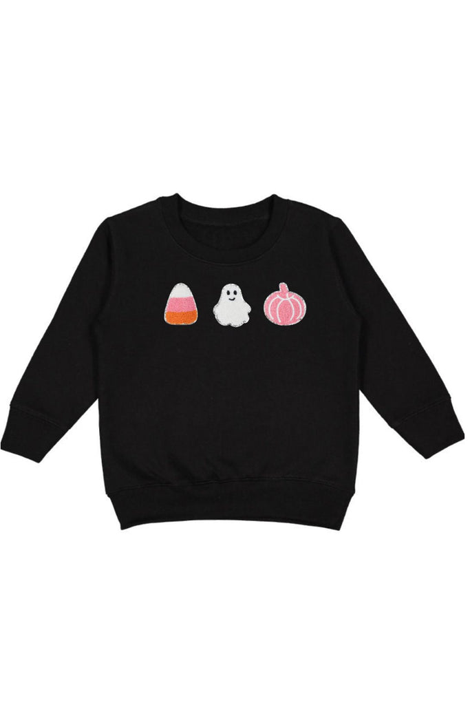 Halloween Treats Patch Sweatshirt