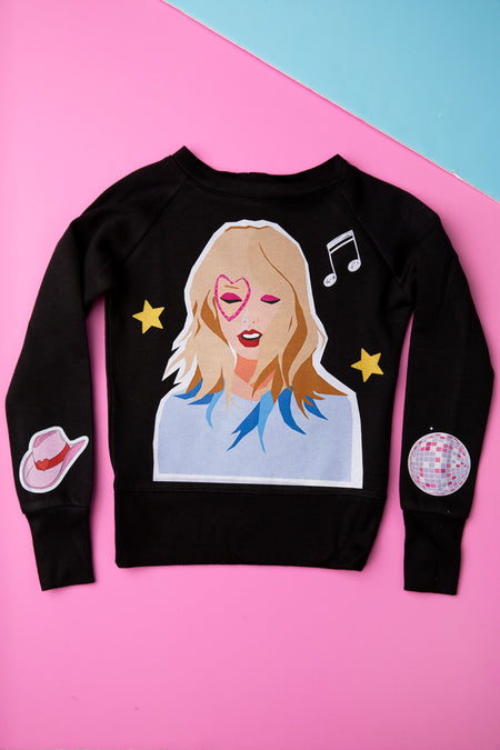 Checkerboard Ruby Sweatshirt