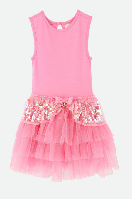 Pink Pearl Tutu Dress