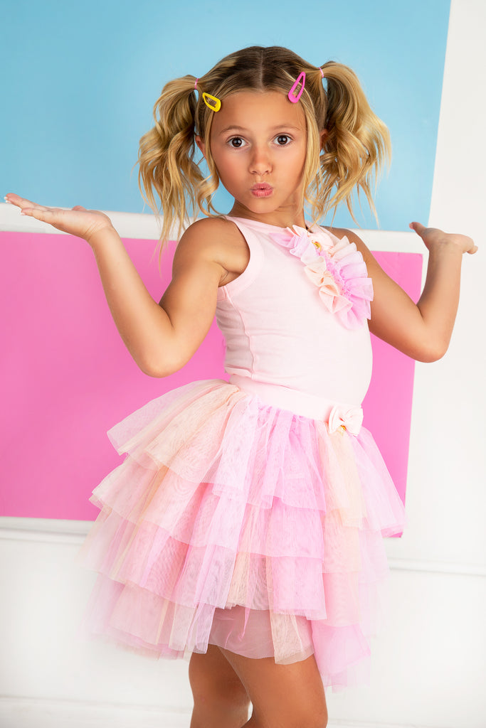 Fruit Salad Fairy Pink Skirt