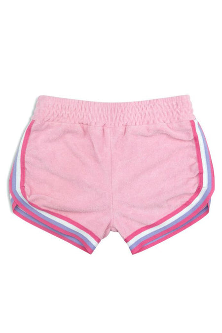 Pink Sheer Shorts