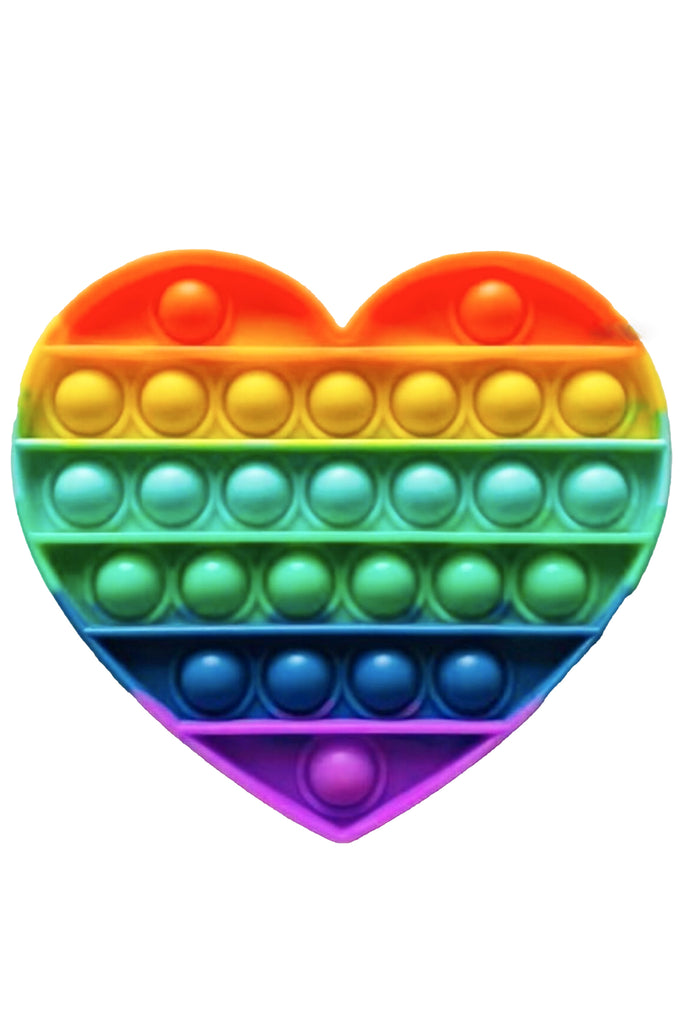 Rainbow Heart Popper