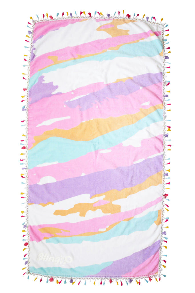 Tie Dye Beach Towel
