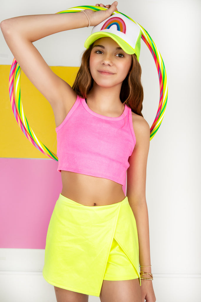 Crop Tank Pink