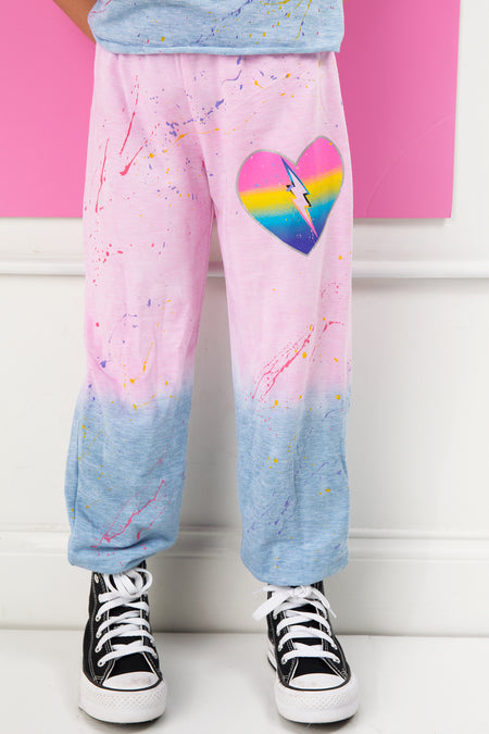 Ombre Squiggly Smiley Joggers
