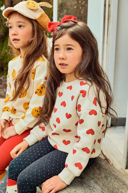 All Over Patch Sweatshirt