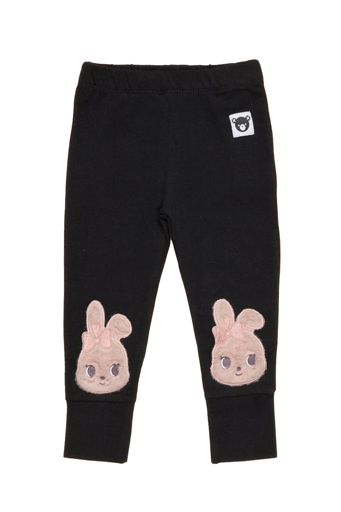 Fur Bunny Knee Leggings