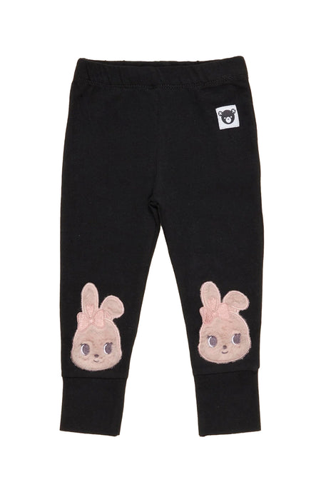 Grey & Pink Ombre Butterfly Sweatpants