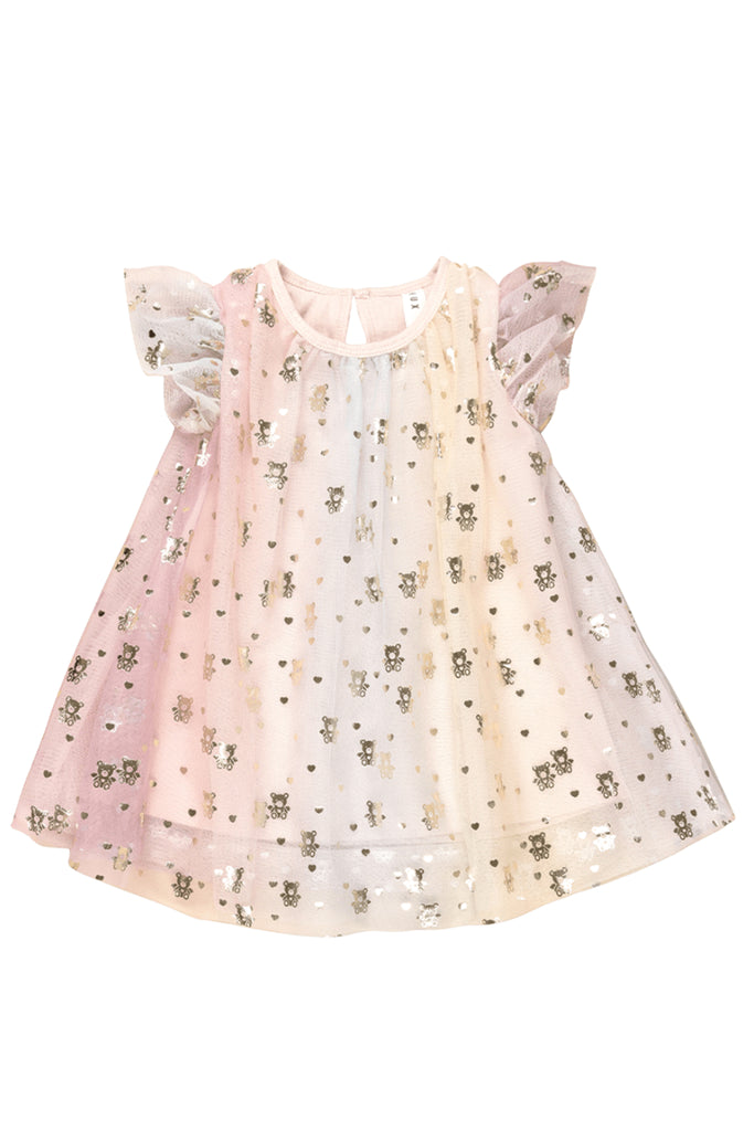 Angel Bear Flutter Dress