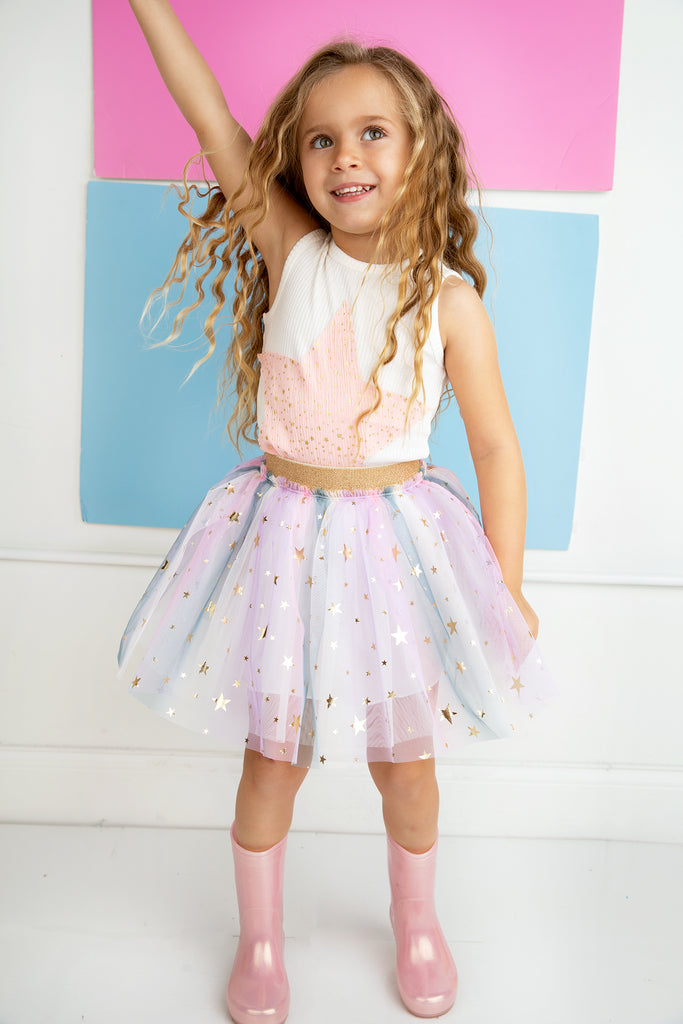 Glitter Star Skirt