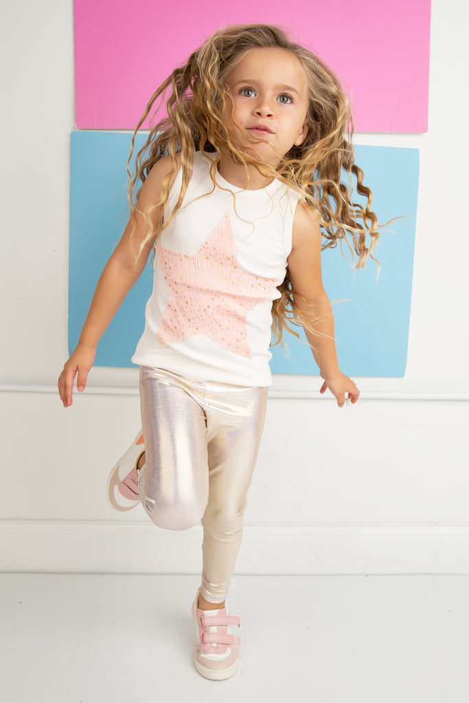 Gold Shimmer Leggings