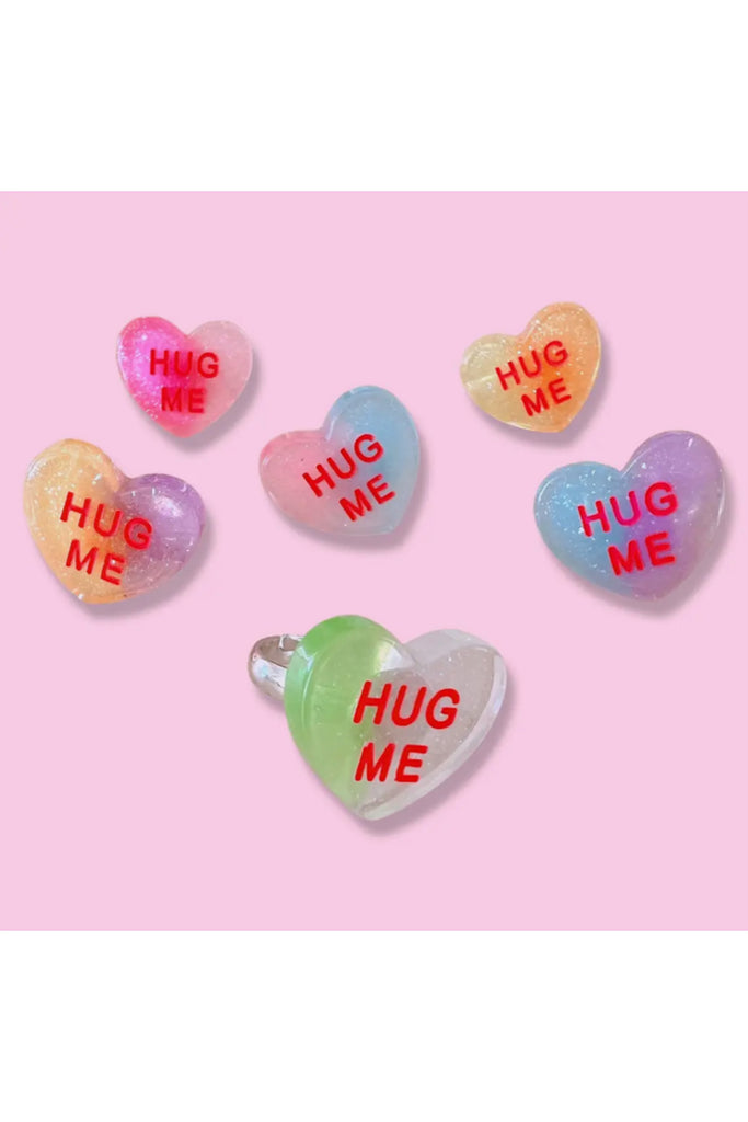 Jelly Conversation Heart Ring