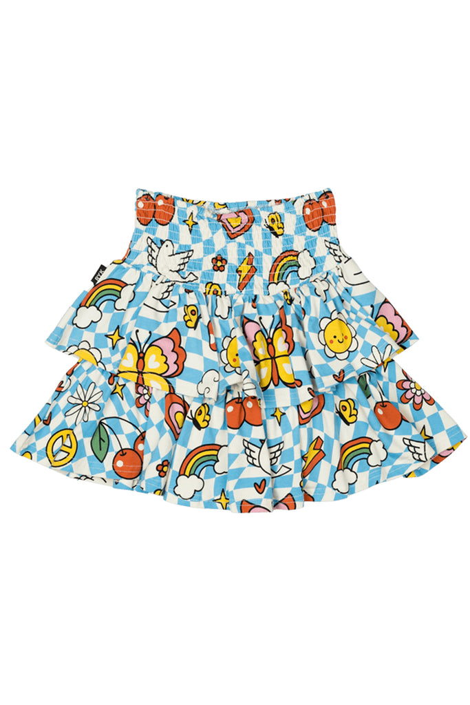 Checkered Icon Skirt