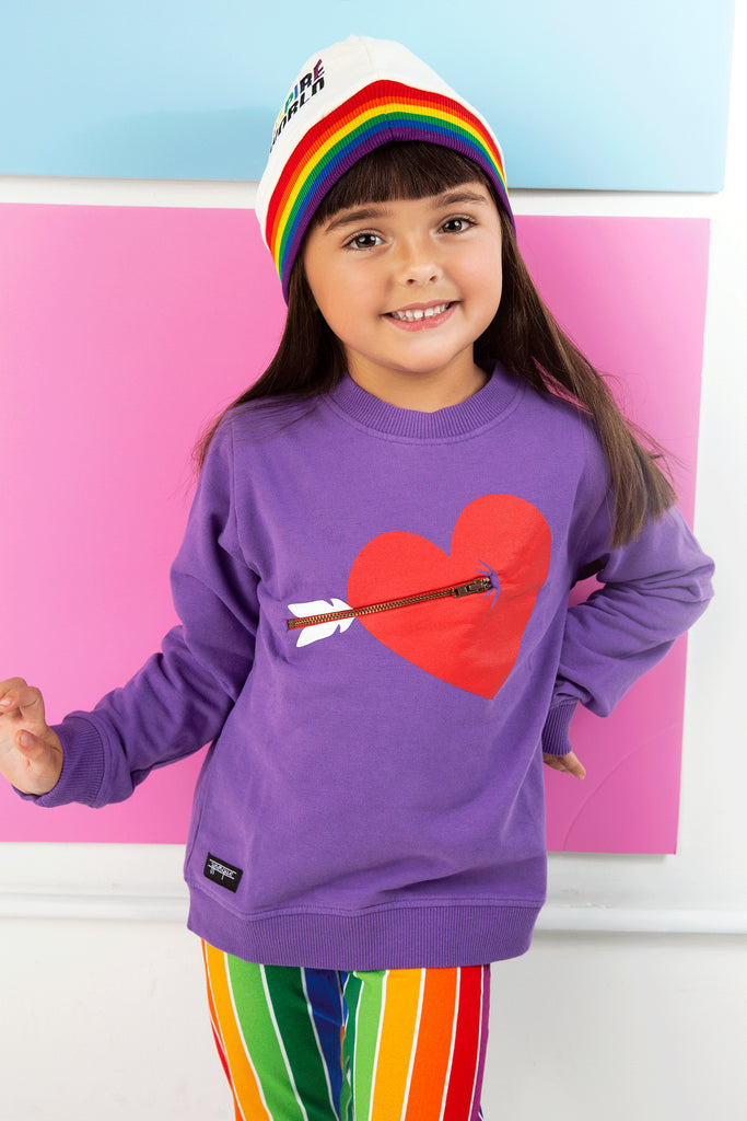 Arrow Zipper Sweatshirt
