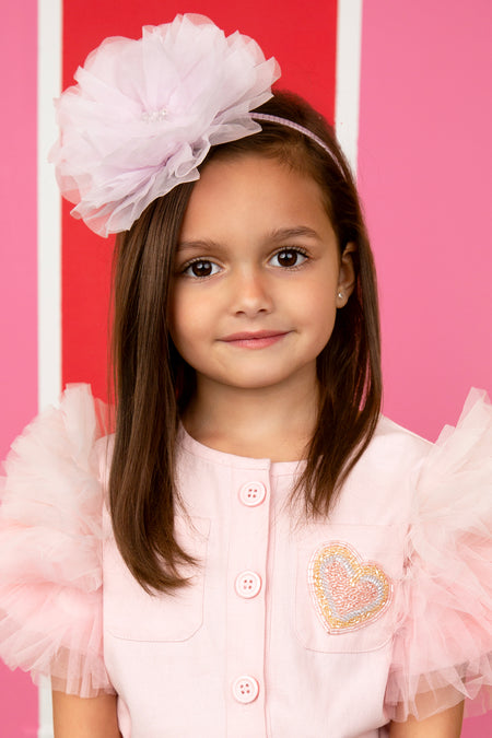 Sparkle Pink Sandy Dress