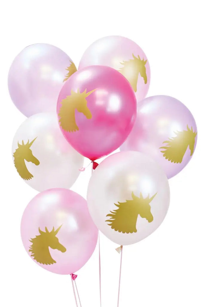 Unicorn Fairy Princess Latex Balloons