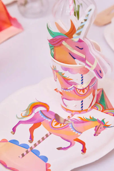 Unicorn Fairy Princess Party Plates