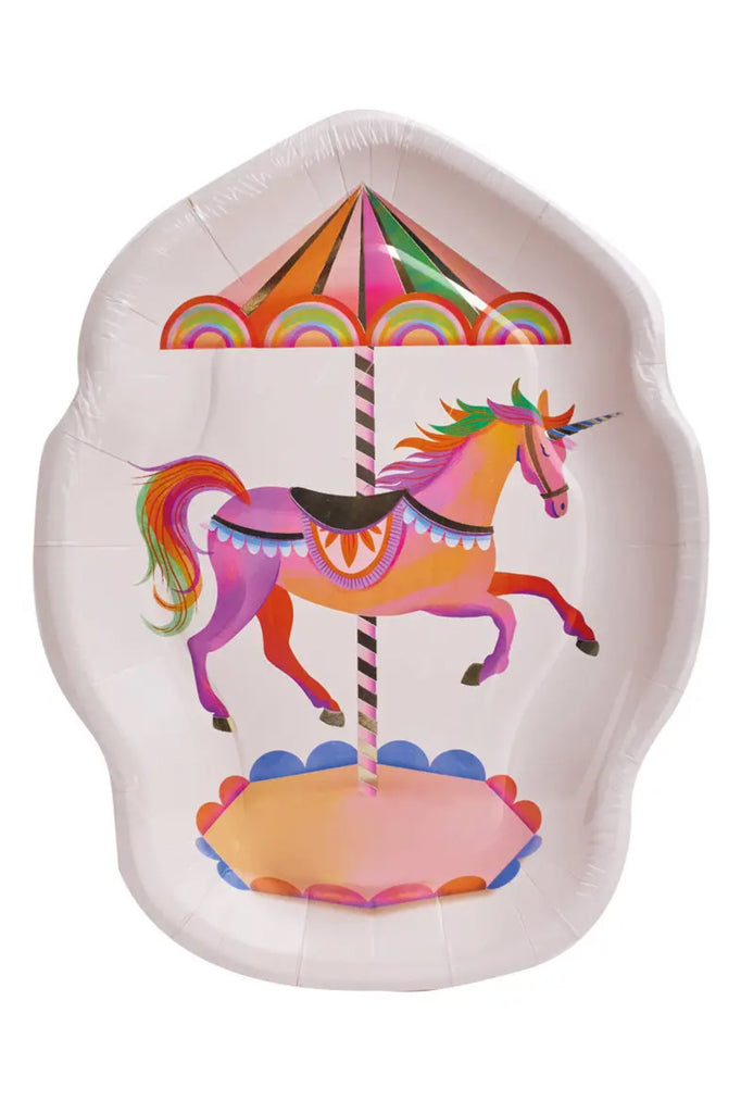 Unicorn Fairy Princess Party Plates