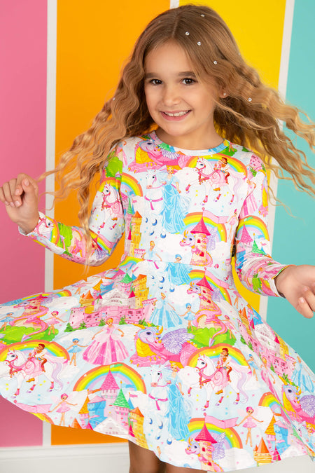 Rainbow Stripe Mabel Dress