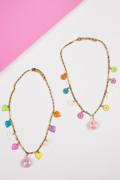 charm necklaces