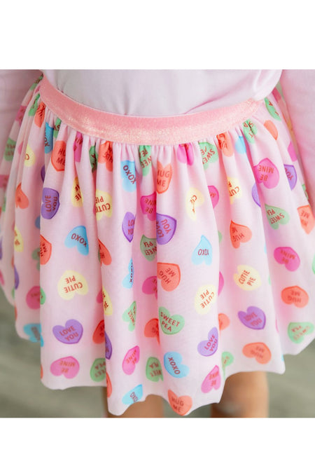 Bubble Gum Pink Heart Shorts