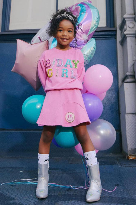 Smiley Pink Cloud Sweatshirt