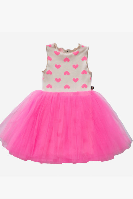 Pink Slip Crinkle Dress