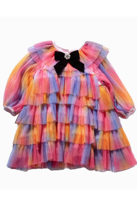 Rainbow Stripe Mabel Dress