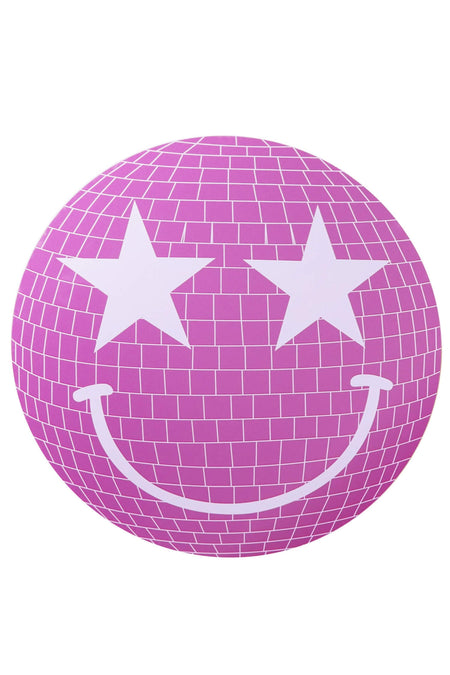 Pink & White Checkered Smiley Bag