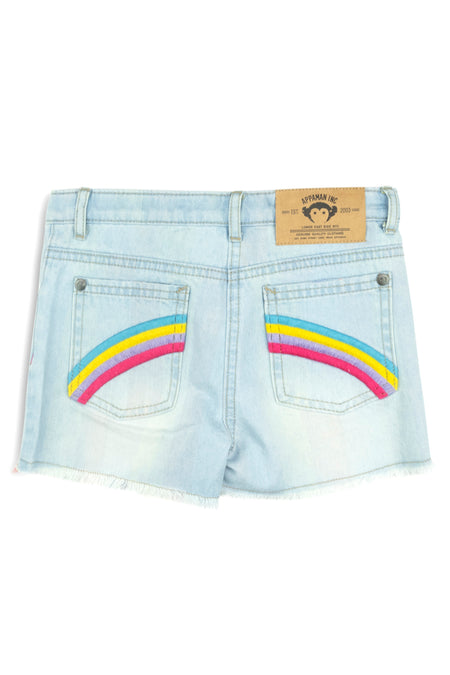 Rainbow Shorts Tie Dye