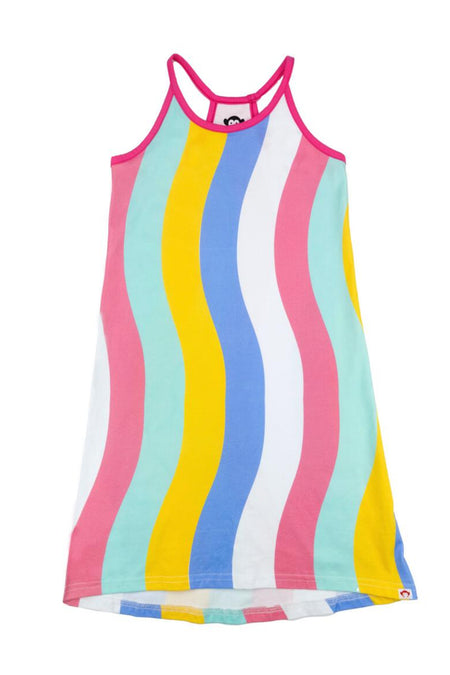 Rainbow Ombre Tank Dress