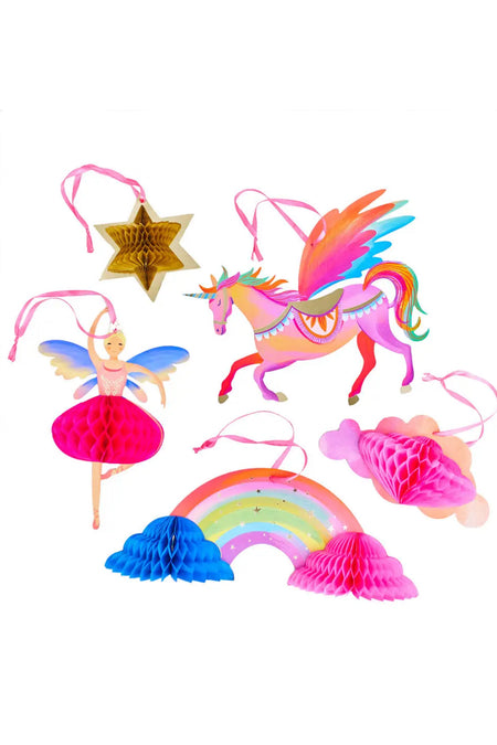 Unicorn Fairy Princess Latex Balloons