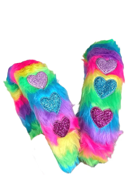 Rainbow Heart Leggings