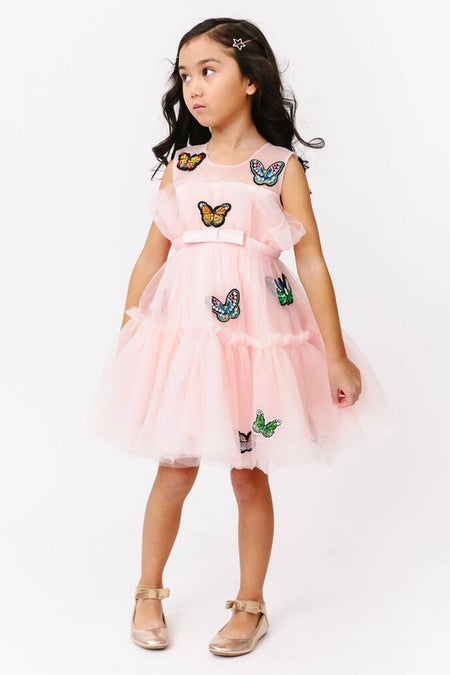 Butterfly Sequin Dress