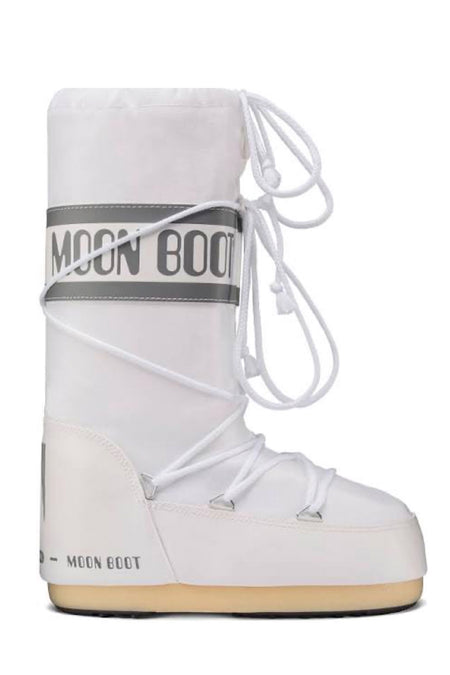 Moon Boot Black/White Jr Sport WP Boots – Panda and Cub