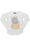 Kitty Pumpkin Long Sleeve