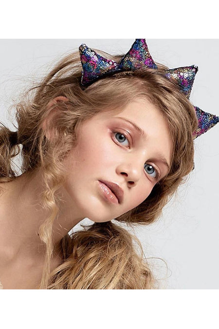 Pleather Bow Headband