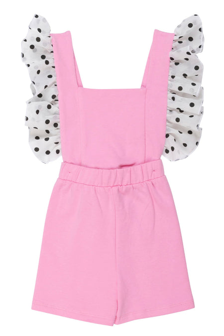 Leopard French Terry Overalls